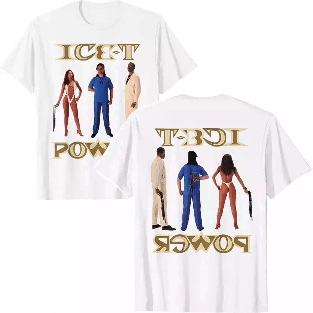 Ice T – Power T-Shirt, Album Cover T Shirt, Music Lover Tee Size S-5XL