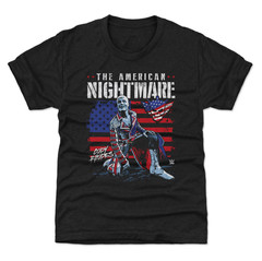 Black Cody Rhodes American Flag Tri-Blend T-Shirt