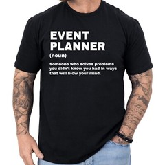 Event Planner Definition T-shirt Funny Gifts Profession Shirt Men & Women