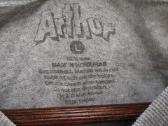 Arthur Animated Series Finale Shirt Adult Large Gray Binky Francine D.W.