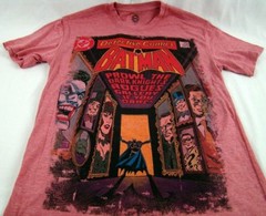 Mens DC Comics Originals Super Hero Detective Batman Comics T Shirt Size XS M L