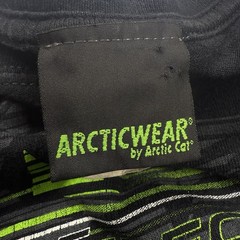 Vtg Arctic Cat Extreme Performance Racing Mens Long Sleeve Shirt XL Black Sport