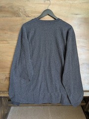 NWT Carhartt Pocket Henley T-Shirt Mens Large Dark Gray Loose Fit Heavyweight