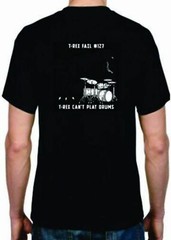 Adult DryBlend® T-Shirt – ( T-REX FAIL , CAN’T DRUM – HUMOR / NOVELTY)