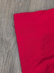 Vintage Hanes Shirt Mens XL Heavyweight 50/50 Red Blank Single Stitch 90s Y2K