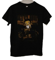 Brisco Brands Betty Boop Motorcycle Graphic T-Shirt Men’s Medium T0338