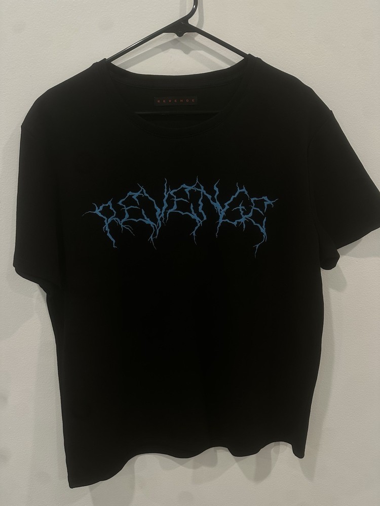 Revenge Lightning Tee Black M