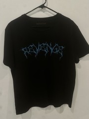 Revenge Lightning Tee Black M