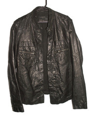 Men’s All Saints AFTERNOON LEATHER SHIRT jacket overshirt XL (ref62) £149.99!!!!