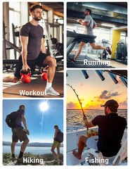 Rash Guard for Men Sun Protection UV SPF UPF 50+ T-Shirt Dry Fit Moisture Wic…