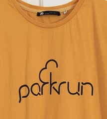 Original ParkRun Apricot T-Shirt Do Clothing Co. Be Set Free in size M