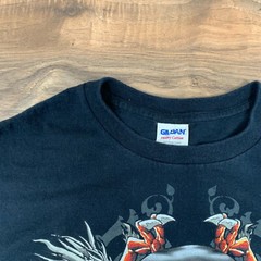 GILDAN Mens Dragons & Skull Size Medium T-Shirt Graphic Art