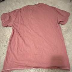 Gildan Heavy Cotton Gorillaz Graphic Logo Pink/Black M Crew Neck T-Shirt