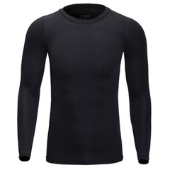 Men’s Quick Dry T-Shirt Top Long Sleeve Winter Thermal Undershirt Sports Tops US