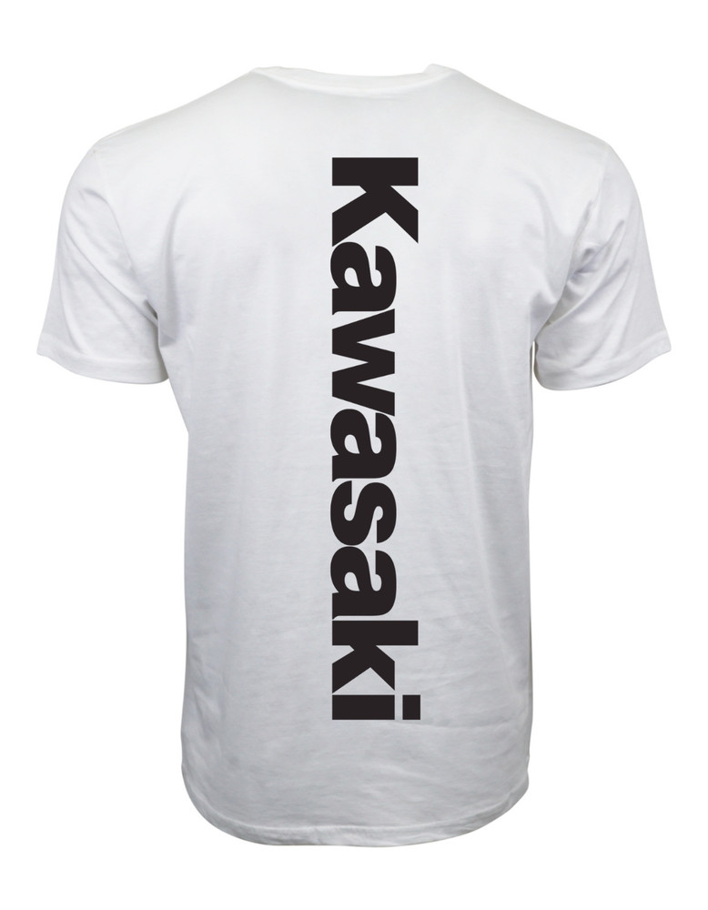 KAWASAKI WHITE GRAPHIC T SHIRT