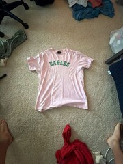 American Eagle Philadelphia Eagles Pink Graphic T-Shirt