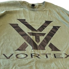 Vortex Optics Core Logo T-Shirt Men’s 3XL Military Heather Graphic Tee/Outdoors