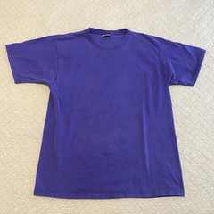 PLUMA Heavyweight Cotton Purple Blank Tee