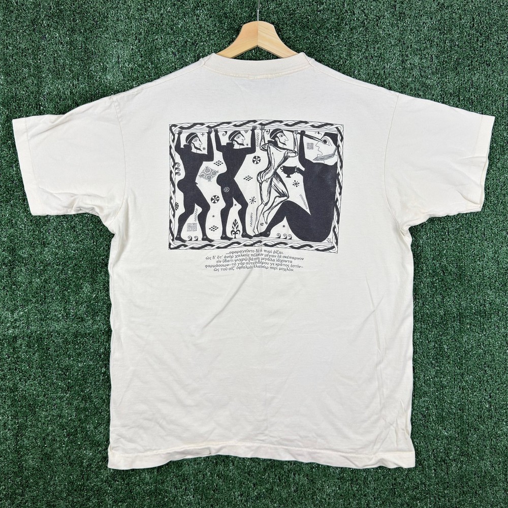 Vintage Eta Sigma Phi Graphic T Shirt Men’s XL 90s Fraternity Graphic Honors