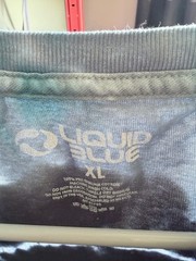 Grateful Dead & Company Liquid Blue 2021 Tour T Shirt Size XL Blue Black Tie Dye