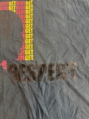 Vintage Nike Michael Air Jordan Give Respect Get Respect Jumpman T-Shirt XL
