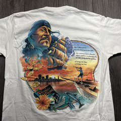 Vintage Jimmy Buffett Mother Ocean 1993 Caribbean Soul T Shirt FREE SHIPPING