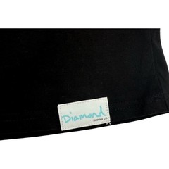 DIAMOND SUPPLY CO Medium T Shirt Black Red Diamond Graphic Skater Streetwear Tee