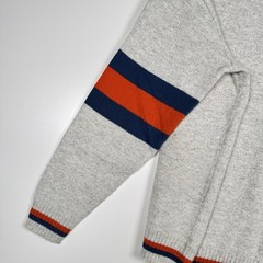 + Vintage 90s CHICAGO BEARS Logo Striped Sweater Knit – GARAN – Large – Acrylic