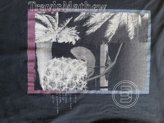 Travis Matthews Men’s White T-Shirt Short Sleeve Large
