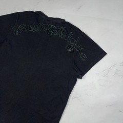 Christian Audigier T-shirt vintage Rhinestones print Ed hardy type y2k Size XL