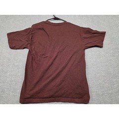Polo Ralph Lauren Mens V-Neck T-Shirt Maroon Burgundy Cotton Pony Logo Size L