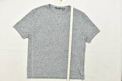 Dockers Men’s XXL Gray Marl Heather Crew Neck Cotton T-Shirt Short Sleeve NEW