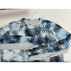 Under Armour Iso Chill Long Sleeve Shirt Mens Size 2XL Blue Black Athletic