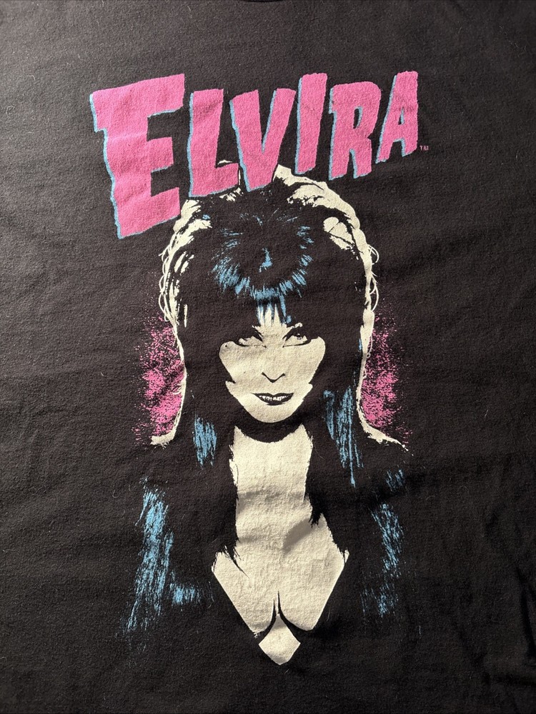 Elvira Mistress Of The Dark L Large T-Shirt Fright Rags Horror