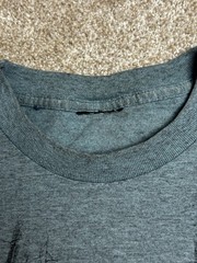Vintage Habitat Wilderness Misprint T shirt L All Over Print Landscape Sketch