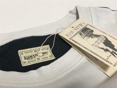 KAPITAL 2TONE BIG POCKET Tee BONE Skeleton black/natural new