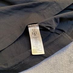 Goodthreads Black Cotton Short Sleeve Crew Neck T-Shirt Mens Size XS