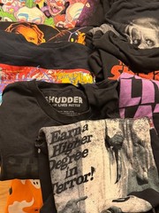 HUGE Horror T Shirt / Hoodie & More Lot Fright Rags Cavity Colors Terror Threads