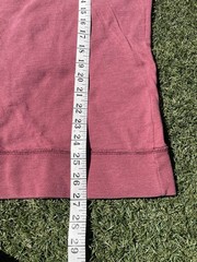Abercrombie & Fitch Men’s Burgundy Cotton Knit Henley Long Sleeve T-Shirt M