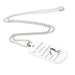 Dog Tag Gifts for Dad Father Dad Gift Idea Stainless Steel with Gift Box