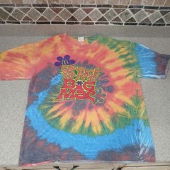 McDonald’s Get Back With Big Mac Tie Dye Shirt L Vtg 90’s