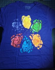 Loot Crate Tees April 2019 Marvel’s Avengers Infinity Stones T-Shirt CHOOSE SIZE