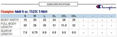 PACK OF 3 & 5 Champion Mens T Shirt Crew Neck Short Sleeves T-Shirt – T525C