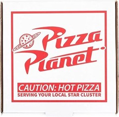 Toy Story Pizza Planet Shirt & Delivery Box Costume Set Cosplay T-Shirt for Men