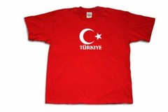 Turkey T-shirt Funny Türkiye Cumhuriyeti Turkish Turkiye Moon Flag Tee Shirt