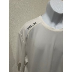RLX Ralph Lauren Mens Golf Performance T-Shirt White XXL Lightweight Wicking New