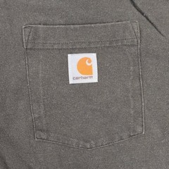 Carhartt Men’s Short Sleeve Pocket Tee L Charcoal – Classic Work T-Shirt