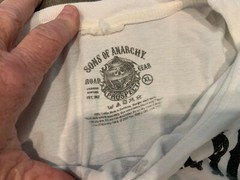 Sons of Anarchy Road Gear Women’s Tshirt Sz XL….fits More Like M/L
