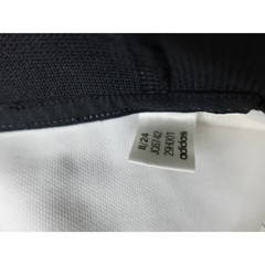 Adidas Mens Performance T-Shirt White Black JC6742 Large Short Sleeve Crew Neck