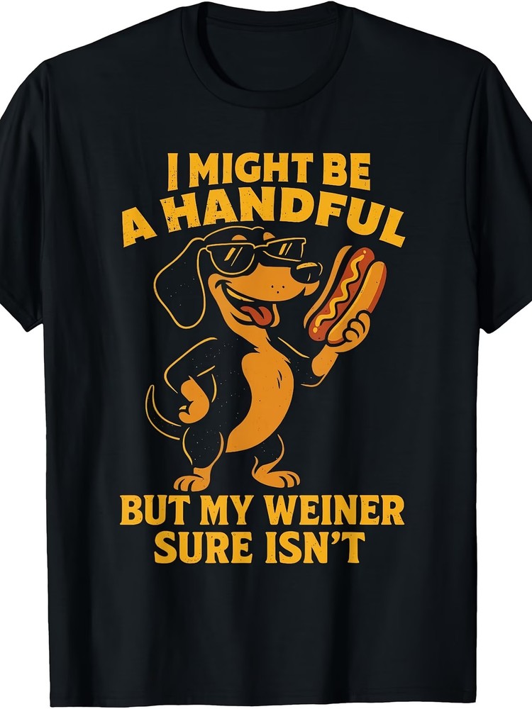 Funny Inappropriate Humor T-Shirt – Crude Cringey Offensive Joke Graphic Tee wit